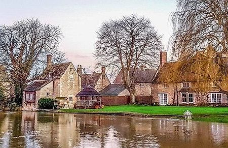 River Nene Cottages Water Newton Kültér fotó