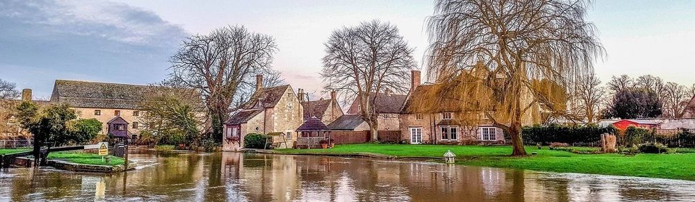 River Nene Cottages Water Newton Kültér fotó
