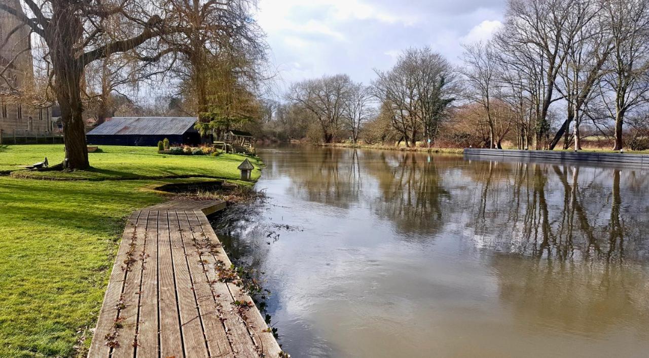 River Nene Cottages Water Newton Kültér fotó